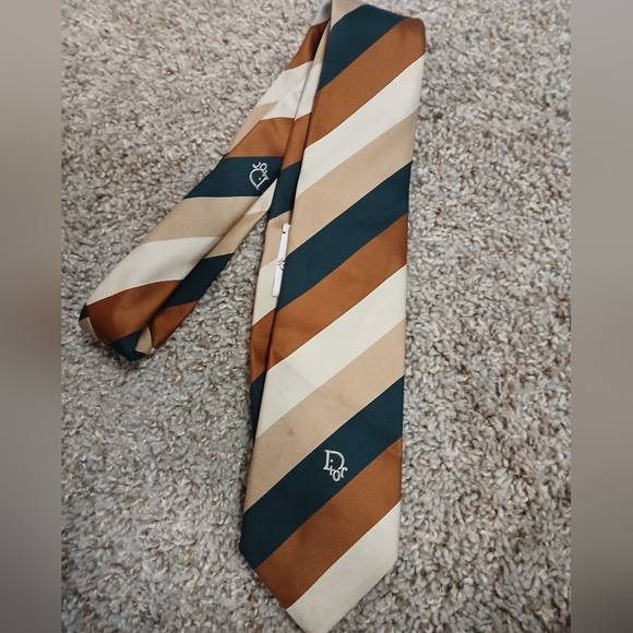 Dior Other - Christian Dior Striped Tie